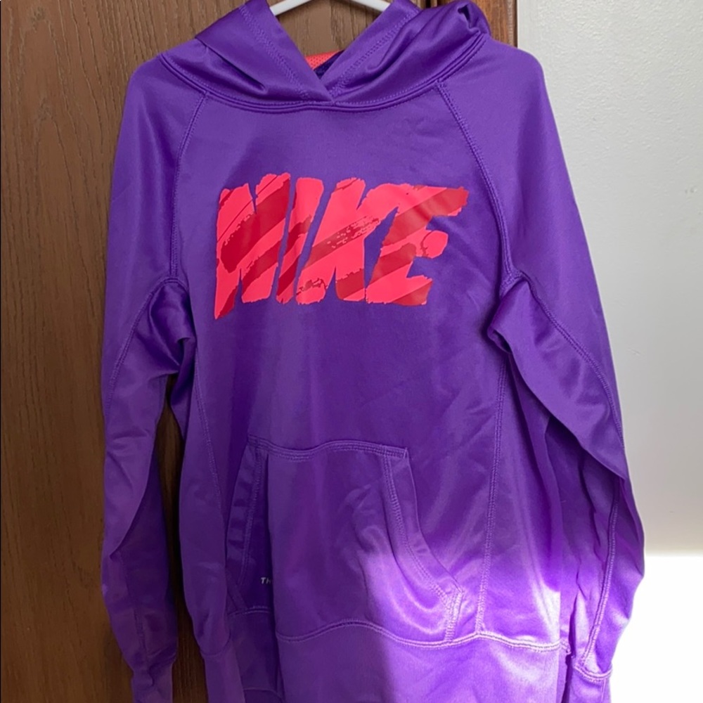 Girls purple Nike hoodie